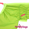 ДОЖДЕВИК ЗЕЛЕНЫЙ ДЛЯ МАЛЕНЬКИХ ДЕВОЧЕК СОБАК  - Димон-Камон, одежда для собак
