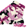 КОСТЮМ-КОМБИНЕЗОН ФИОЛЕТОВЫЙ КАМУФЛЯЖ ДЛЯ ДЕВОЧЕК СОБАК - Димон-Камон, одежда для собак
