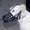 Универсальный кожаный намордник сетка для собаки, ForDogTrain - Димон-Камон, одежда для собак
