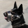 Кожаный намордник для собаки с подкладкой из тонкой кожи, ForDogTrain - Димон-Камон, одежда для собак