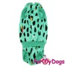 Боди зеленого цвета для собак девочек маленьких пород - Димон-Камон, одежда для собак