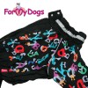 Черный дождевик для собак мальчиков крупных пород - Димон-Камон, одежда для собак