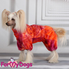 КОСТЮМ-КОМБИНЕЗОН ОРАНЖ/РОЗОВЫЙ ДЛЯ МАЛЕНЬКИХ СОБАК ДЕВОЧЕК - Димон-Камон, одежда для собак
