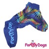 Дождевик цветной "Аватар" для больших собак мальчиков, ForMyDogs - Димон-Камон, одежда для собак