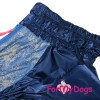 Дождевик для больших собак мальчиков, синего цвета - Димон-Камон, одежда для собак