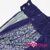 Фиолетовый комбинезон для больших собак мальчиков - Димон-Камон, одежда для собак