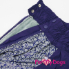 Фиолетовый комбинезон для средних собак мальчиков - Димон-Камон, одежда для собак