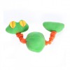 «Лягушка» на резинке с пищалками, игрушка для собак OSSO Toys - Димон-Камон, одежда для собак