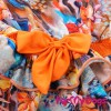 Оранжевое платье для мелких собак - Димон-Камон, одежда для собак