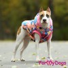 Розовая куртка для больших и крупных собак - Димон-Камон, одежда для собак