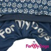 Синий утепленный костюм для небольших собак, ForMyDogs - Димон-Камон, одежда для собак