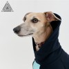 Толстовка для собак из хлопка темно-синяя с голубым TANKER BASE MINT BLUE  - Димон-Камон, одежда для собак