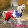 Вязаный костюм для маленьких собак. Рисунок "Олени" - Димон-Камон, одежда для собак