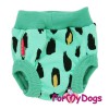 Зеленые трусики для маленьких собак девочек - Димон-Камон, одежда для собак