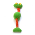 «Лягушка» на резинке с пищалками, игрушка для собак OSSO Toys - Димон-Камон, одежда для собак