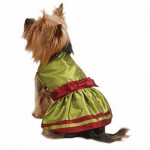 Зеленое рождественское платье для маленьких собак, East side collection - Димон-Камон, одежда для собак