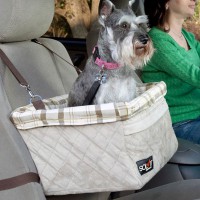 Автокресло для перевозки собак весом до 8 кг. в автомобиле, 41х36х20 см., Solvit 5056 - Димон-Камон, одежда для собак