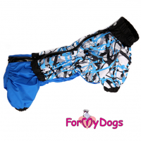 Комбинезон для таксы мальчика, на меховой подкладке, ForMyDogs - Димон-Камон, одежда для собак