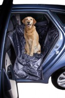 Автогамак для перевозки собак в автомобиле. С защитой задних дверей. - Димон-Камон, одежда для собак