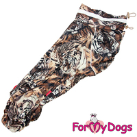 КОМБИНЕЗОН "ТИГР" КОРИЧНЕВЫЙ ДЛЯ ТАКС МАЛЬЧИКОВ - Димон-Камон, одежда для собак