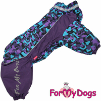 КОМБИНЕЗОН ФИОЛЕТОВЫЙ ДЛЯ ДЕВОЧЕК МОПСОВ И ВЕСТ- ХАЙЛЕНД - УАЙТ- ТЕРЬЕРОВ - Димон-Камон, одежда для собак