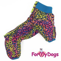 Дождевик утепленный на флисе для маленьких собак мальчиков, ForMyDogs - Димон-Камон, одежда для собак