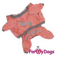 Костюм из мягкого трикотажа для маленьких собак, оранжевого цвета, ForMyDogs - Димон-Камон, одежда для собак