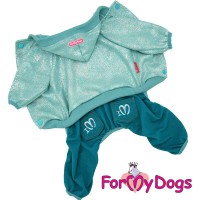 Костюмчик для малых собак, мятный цвет - Димон-Камон, одежда для собак