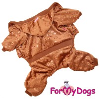 Велюровый костюм для маленьких собак - Димон-Камон, одежда для собак
