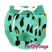 Зеленые трусики для маленьких собак девочек - Димон-Камон, одежда для собак