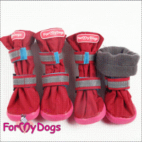 Сапоги утепленные для больших и маленьких собак, на резиновой подошве, ForMyDogs - Димон-Камон, одежда для собак