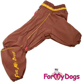 КОМБИНЕЗОН КОРИЧНЕВЫЙ ДЛЯ ДЕВОЧЕК МОПСОВ И ВЕСТ-УАЙТ-ТЕРЕРОВ - Димон-Камон, одежда для собак