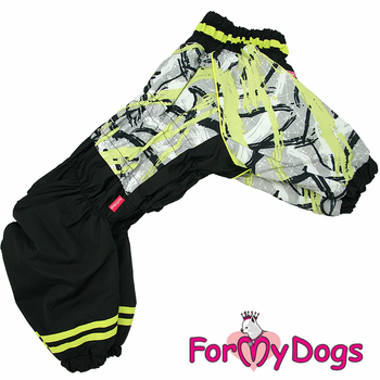 КОМБИНЕЗОН ЧЕРНО-ЖЕЛТЫЙ ДЛЯ МАЛЬЧИКОВ МОПСОВ И ВЕСТ- ХАЙЛЕНД - УАЙТ- ТЕРЬЕРОВ - Димон-Камон, одежда для собак