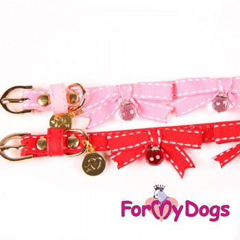 Поводок для собак, красного цвета, ForMyDogs - Димон-Камон, одежда для собак