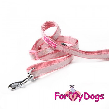 Поводок розового цвета для собак - Димон-Камон, одежда для собак