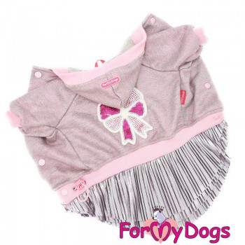 Розовое платье с юбочкой, Formydogs - Димон-Камон, одежда для собак